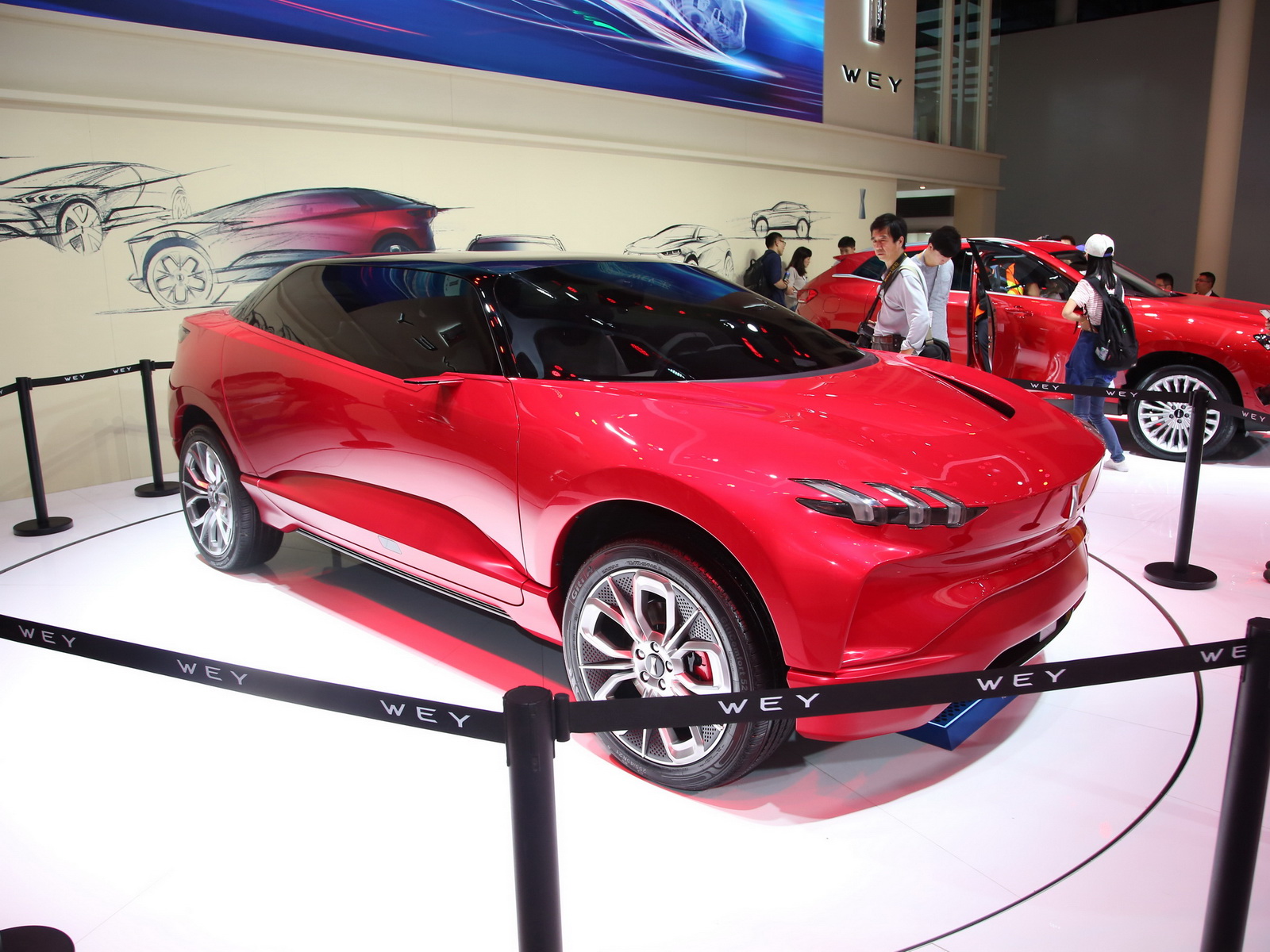 WEY XEV車展高清大圖
