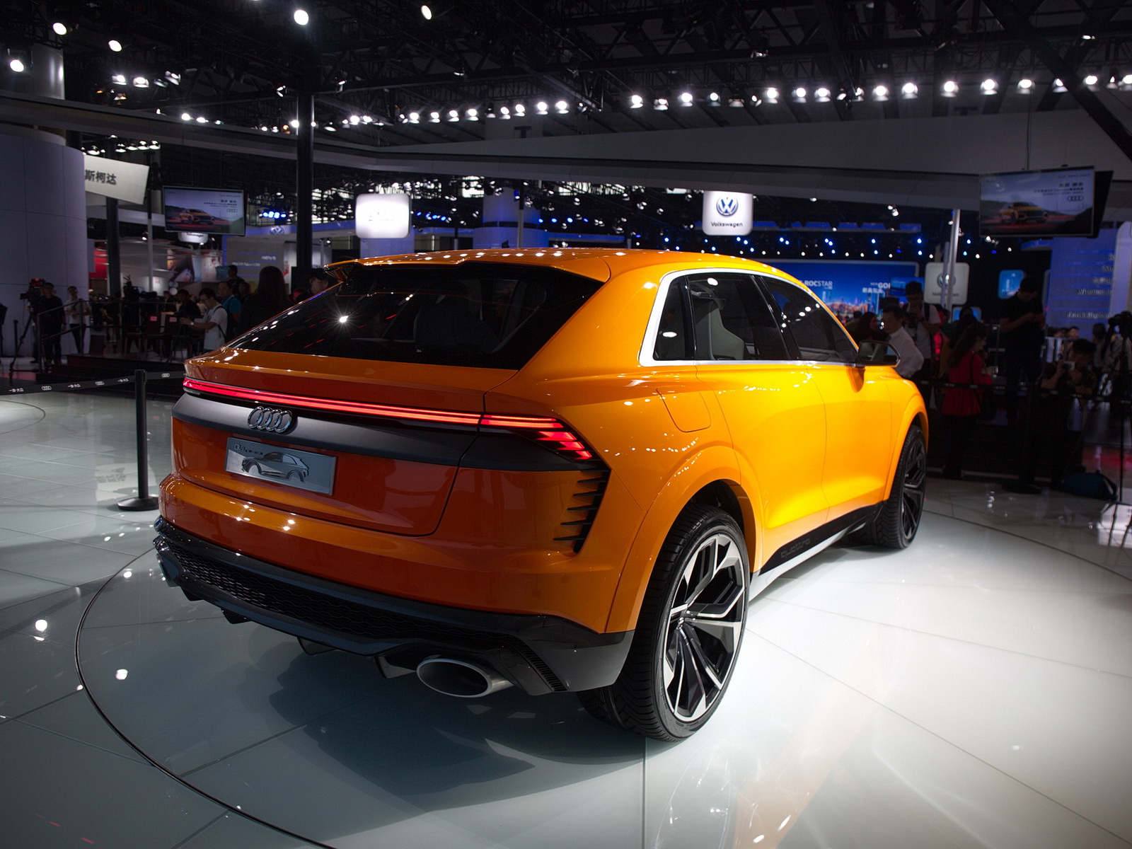 奧迪Q8車展高清大圖