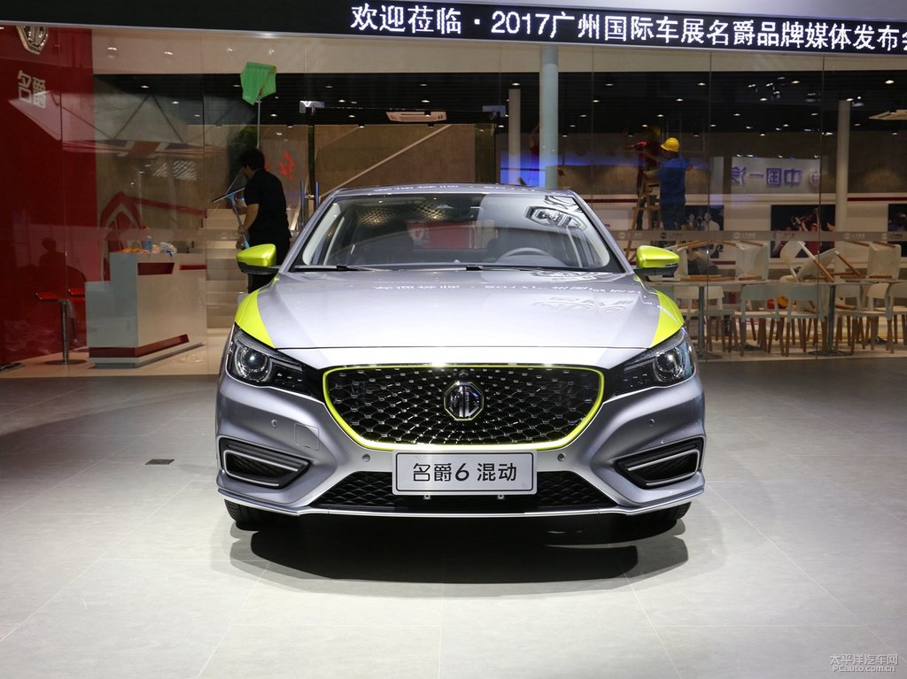 碳素灰名爵6新能源整車外觀外觀圖片