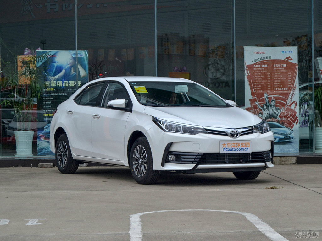 超級(jí)白色卡羅拉整車外觀外觀圖片