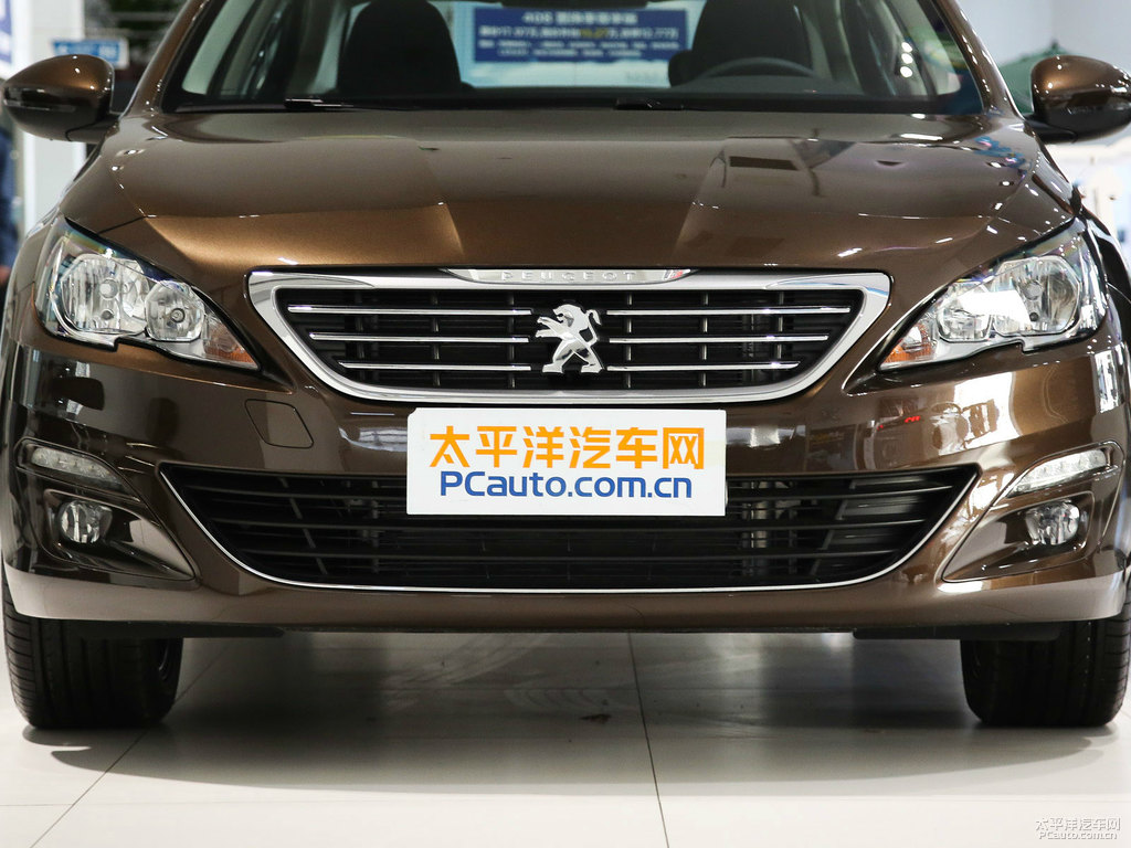 松木棕標(biāo)致408車頭外觀圖片