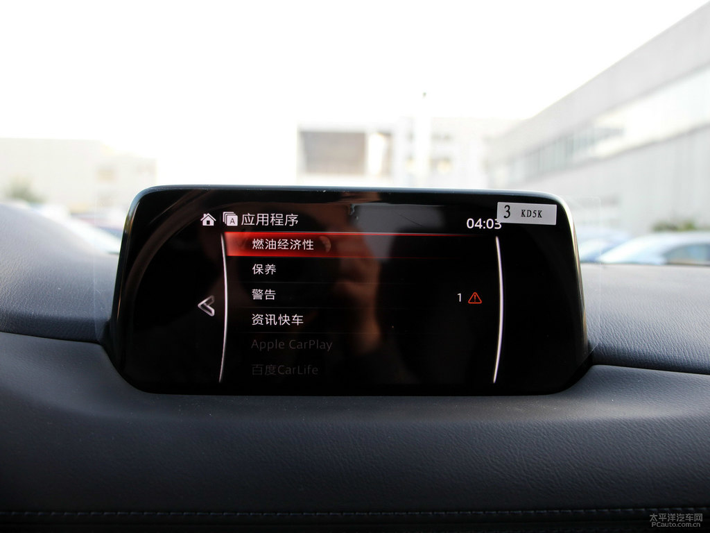 魂動紅馬自達(dá)CX-5中控內(nèi)飾圖片