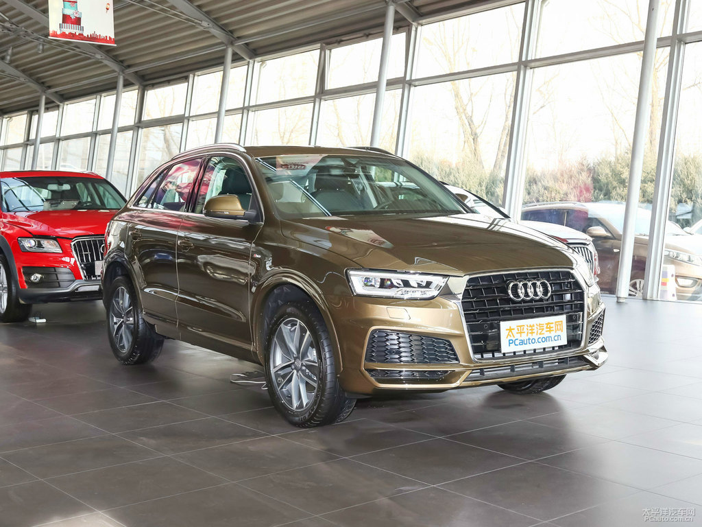 馴鹿棕奧迪Q3整車外觀外觀圖片