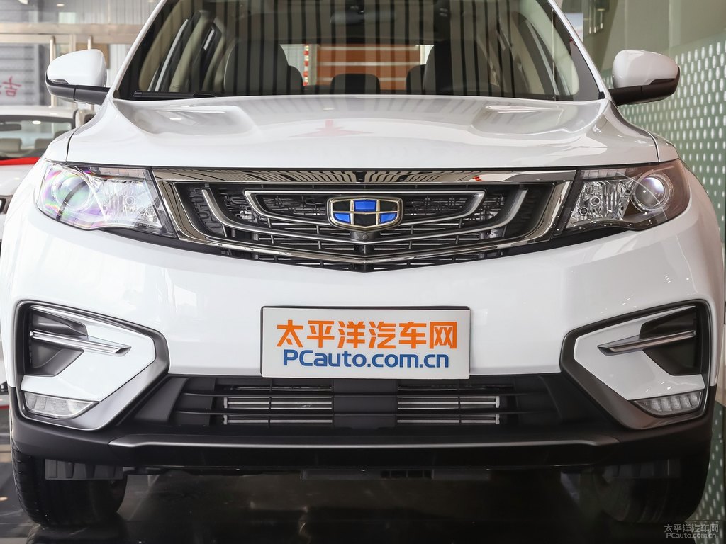 漢玉白博越車頭外觀圖片