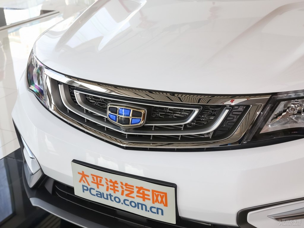 漢玉白博越車頭外觀圖片