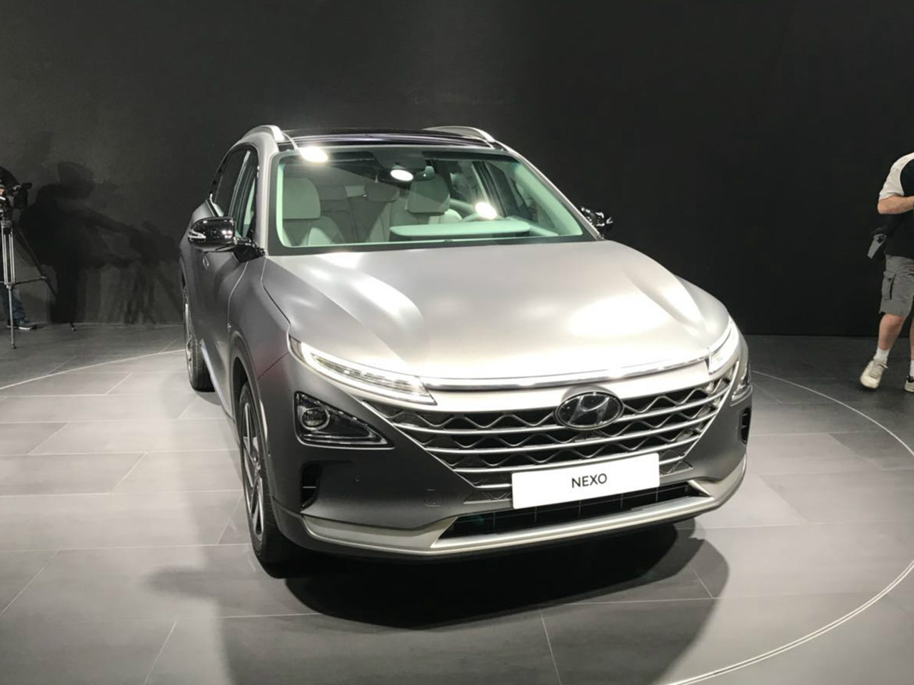 現(xiàn)代NEXO車展高清大圖