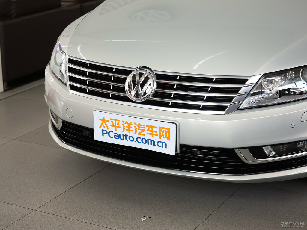 水晶銀大眾CC車頭外觀圖片