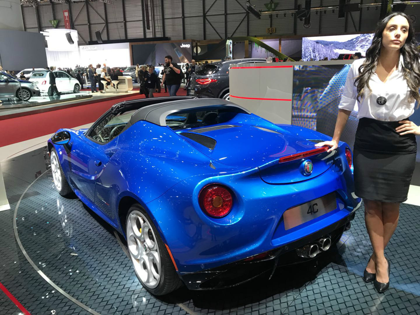 ALFA 4C車展高清大圖