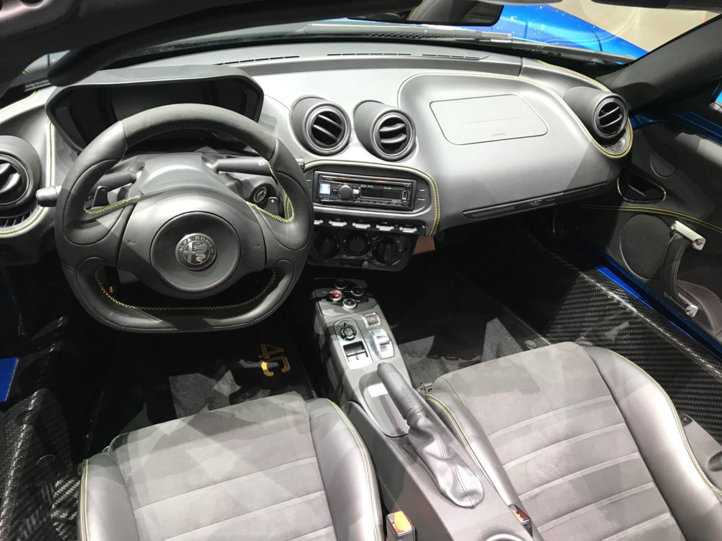 ALFA 4C車展高清大圖