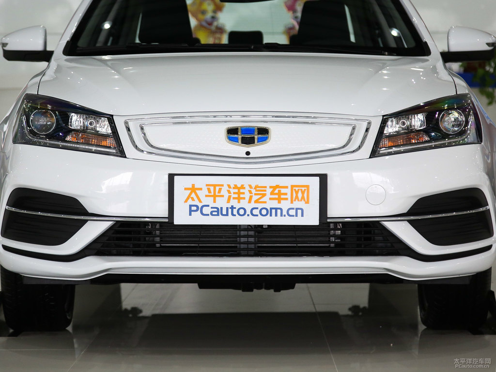 冰晶白帝豪新能源車頭外觀圖片