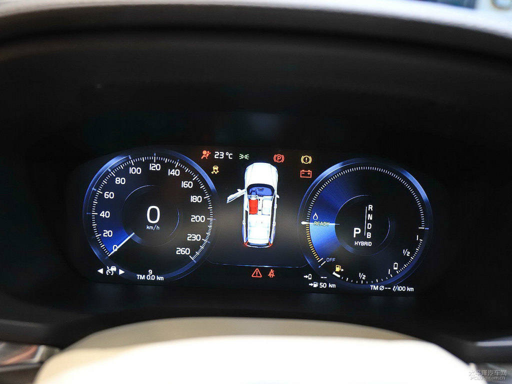 沃爾沃V60中控內(nèi)飾圖片