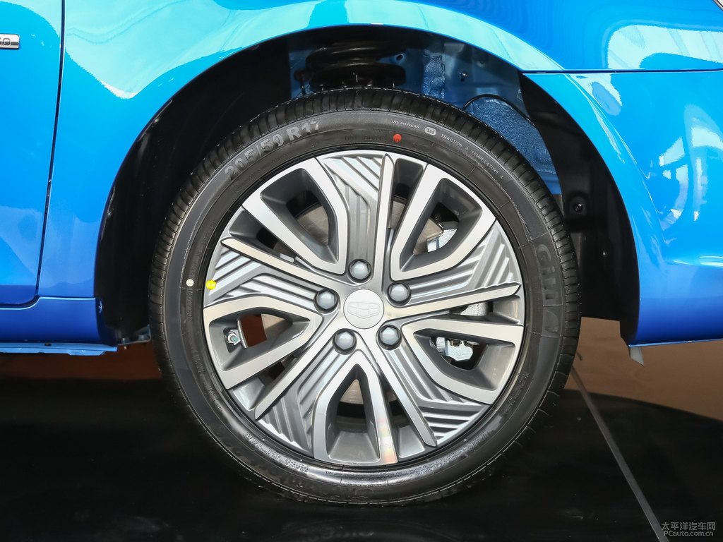 寶石藍(lán)帝豪新能源車(chē)身外觀圖片