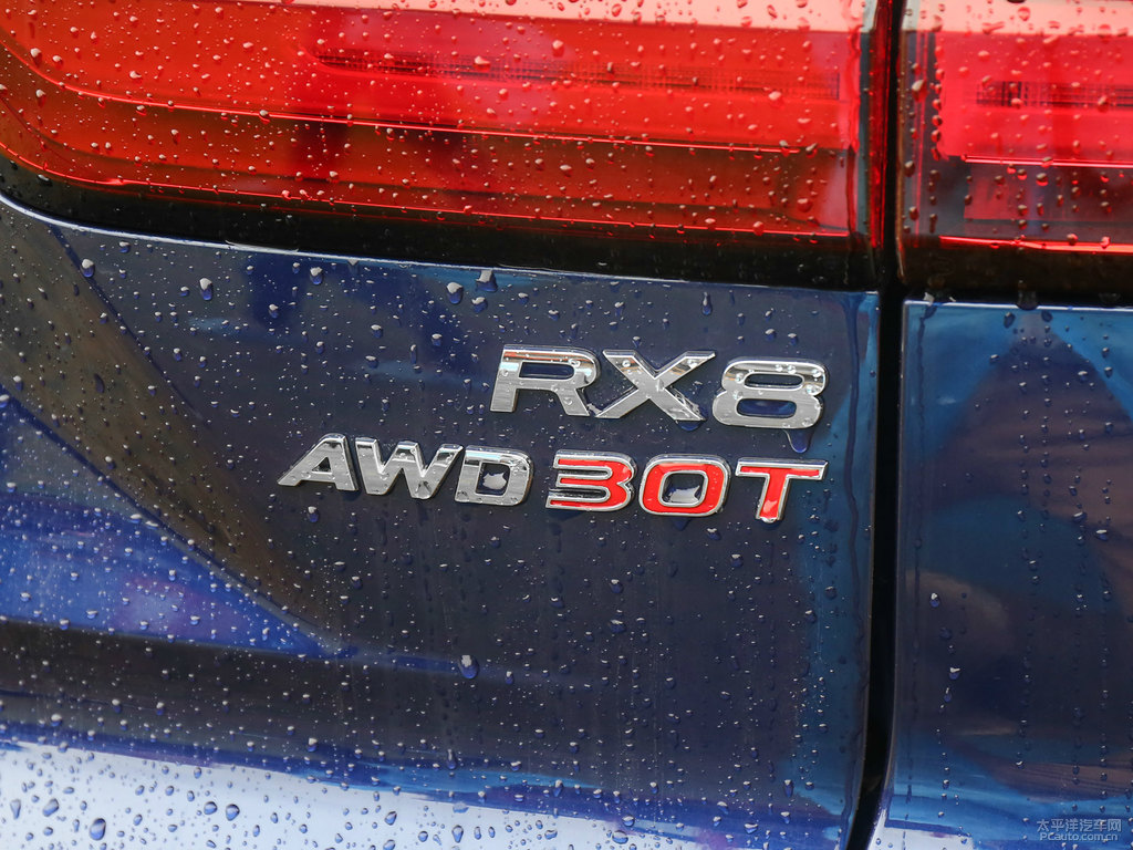 星翰藍榮威RX8車尾外觀圖片