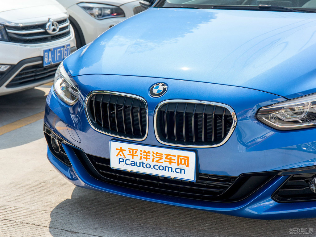 地中海藍(lán)寶馬1系車頭外觀圖片