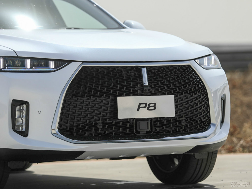雪域白WEY P8車頭外觀圖片