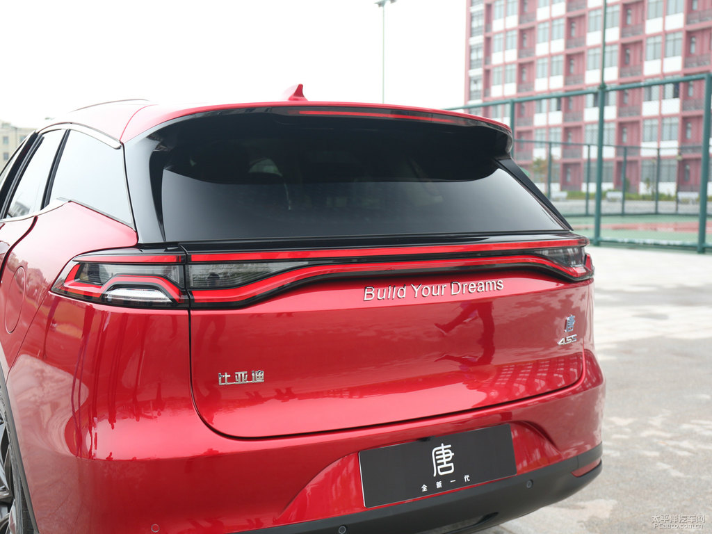 赤帝紅唐新能源車尾外觀圖片