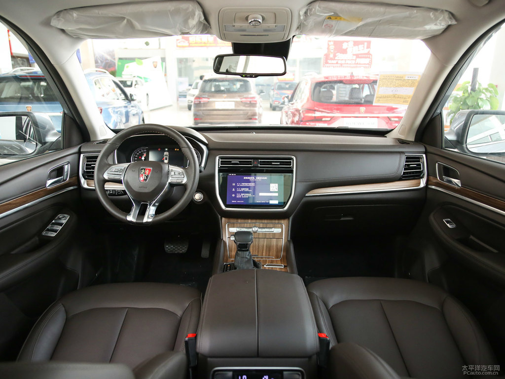電光灰榮威RX8中控內(nèi)飾圖片