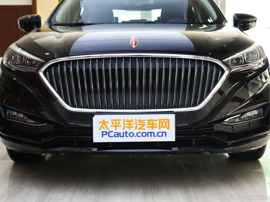 極夜黑紅旗H5經(jīng)典車頭外觀圖片