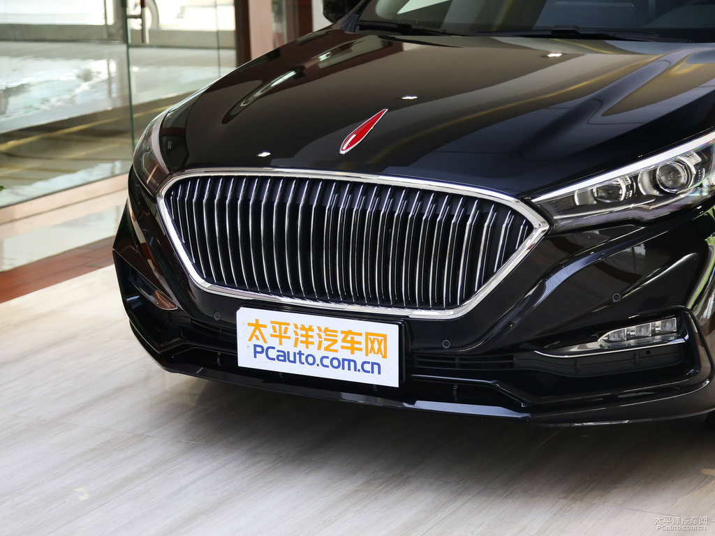 極夜黑紅旗H5經(jīng)典車頭外觀圖片