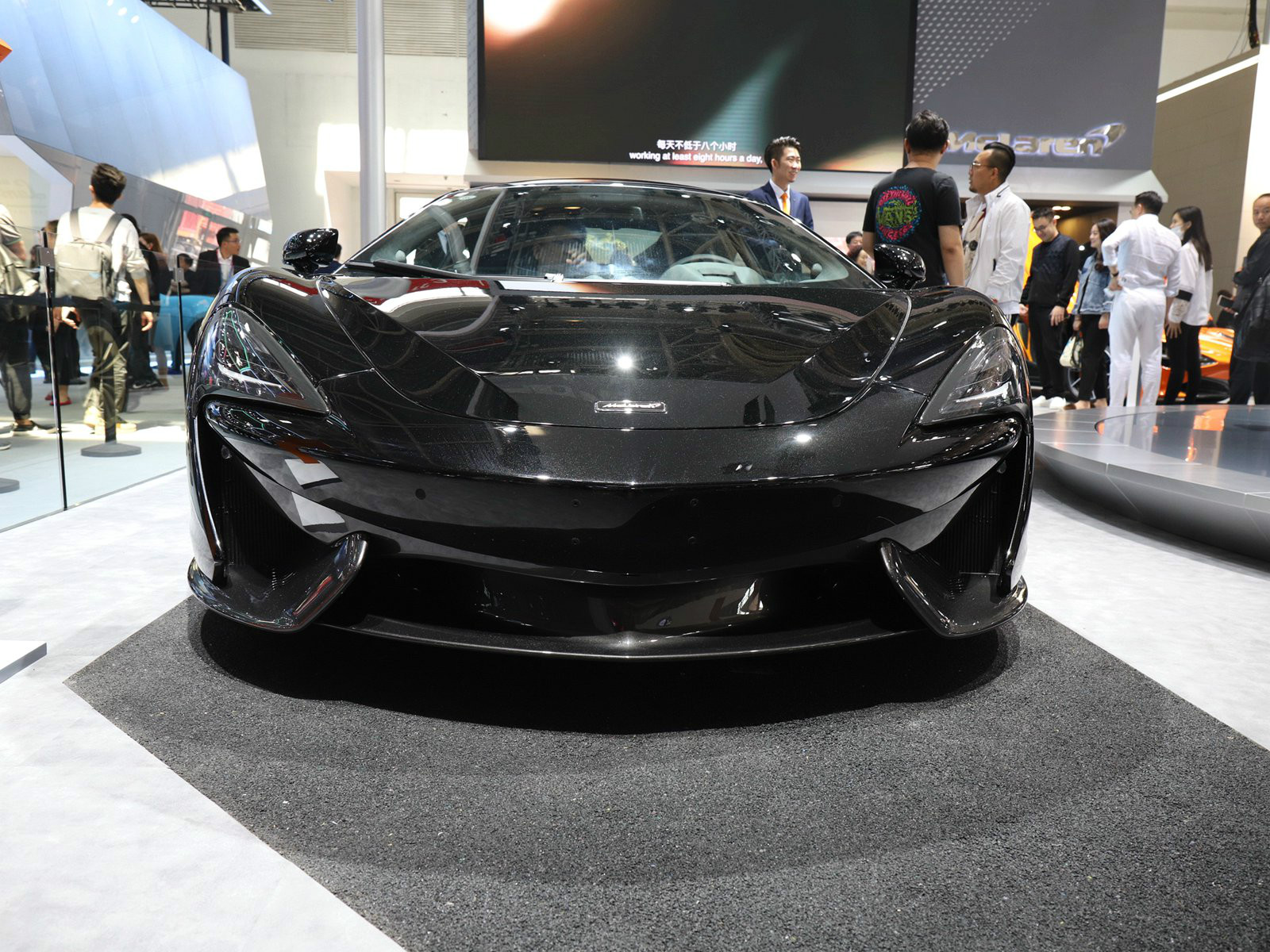 邁凱倫570GT車(chē)展高清大圖