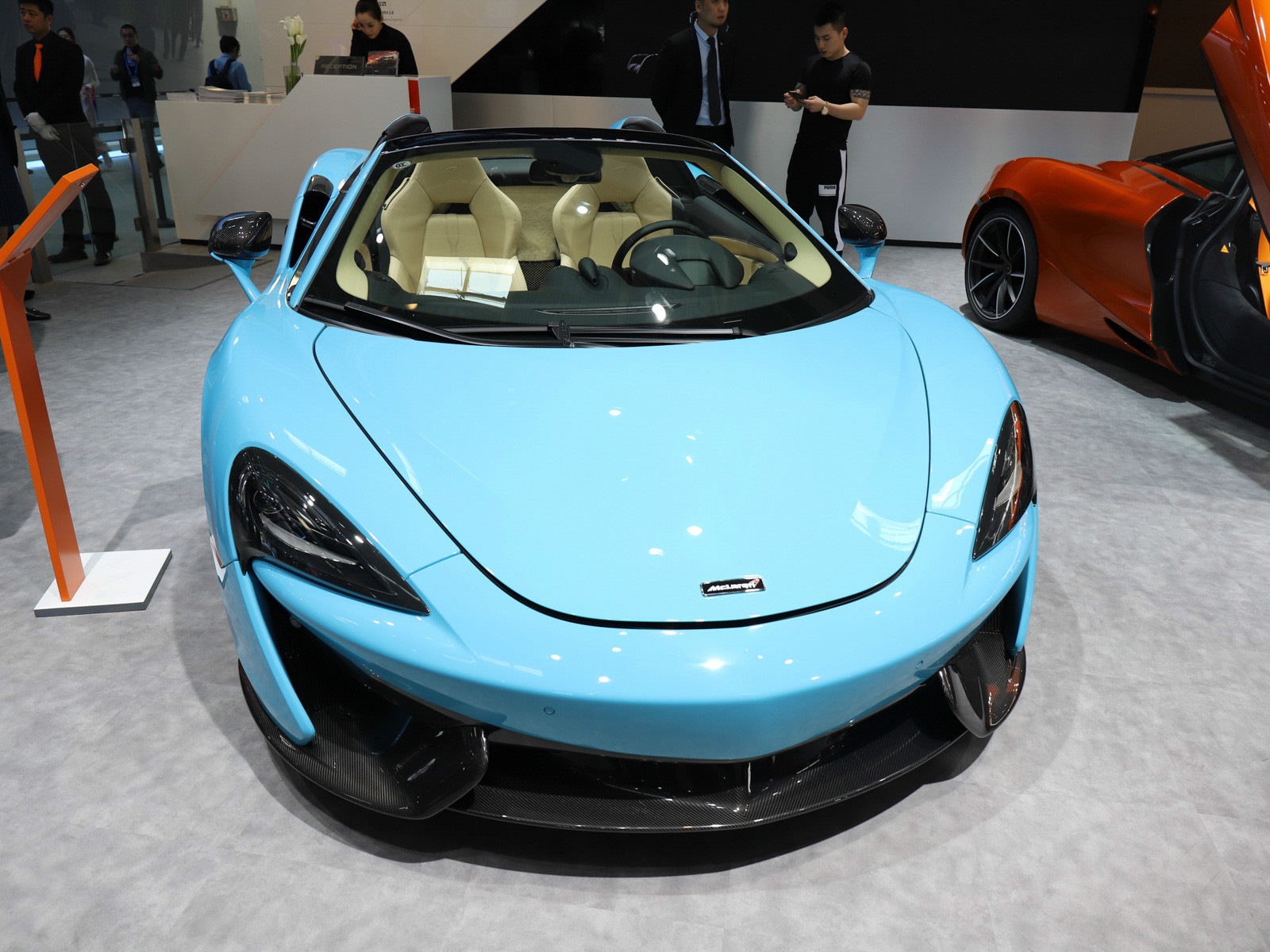 邁凱倫570S車展高清大圖