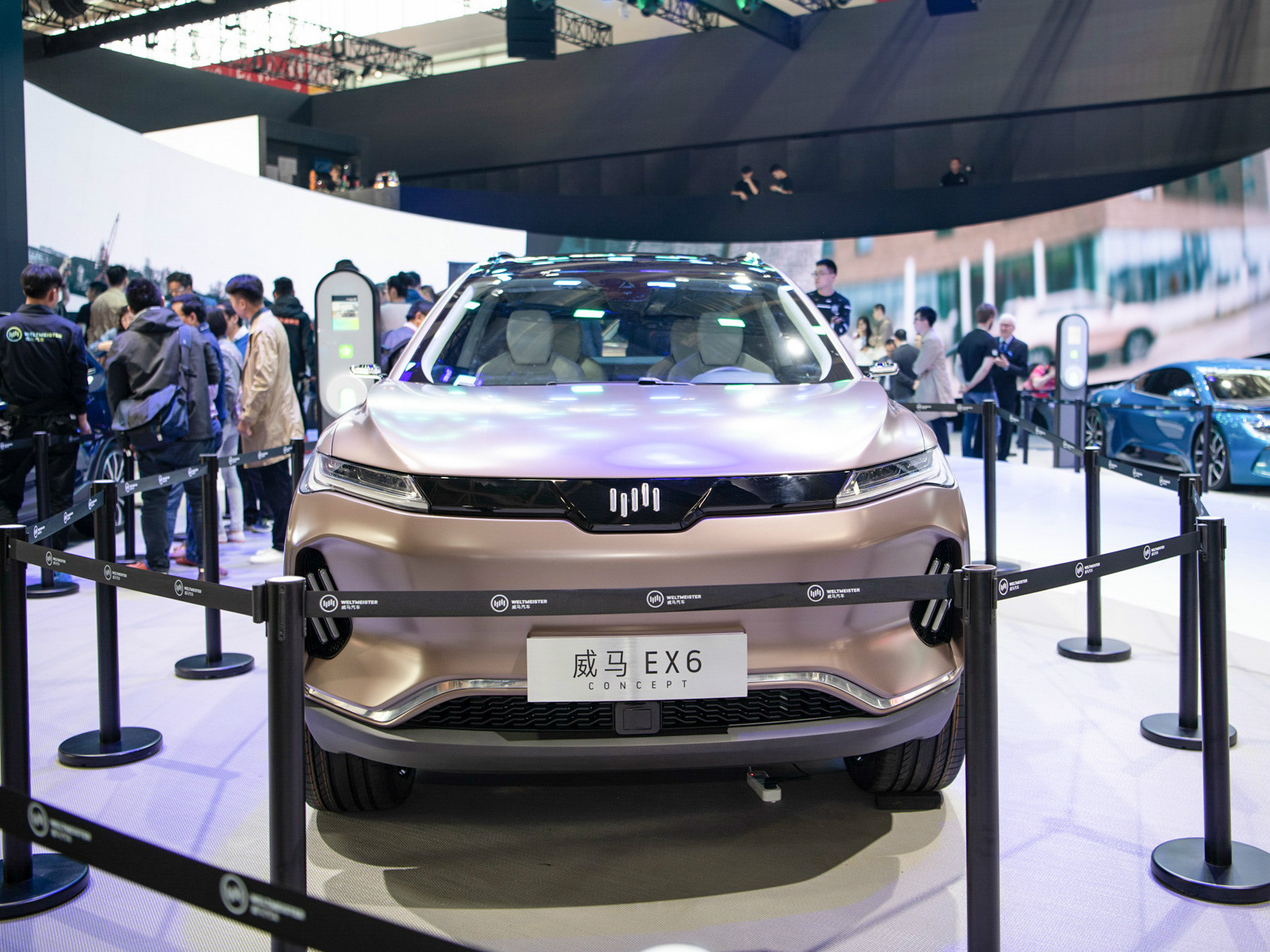 威馬EX6車展高清大圖