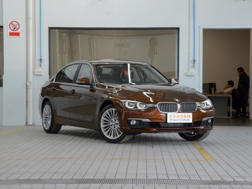 栗銅棕色寶馬3系整車外觀外觀圖片