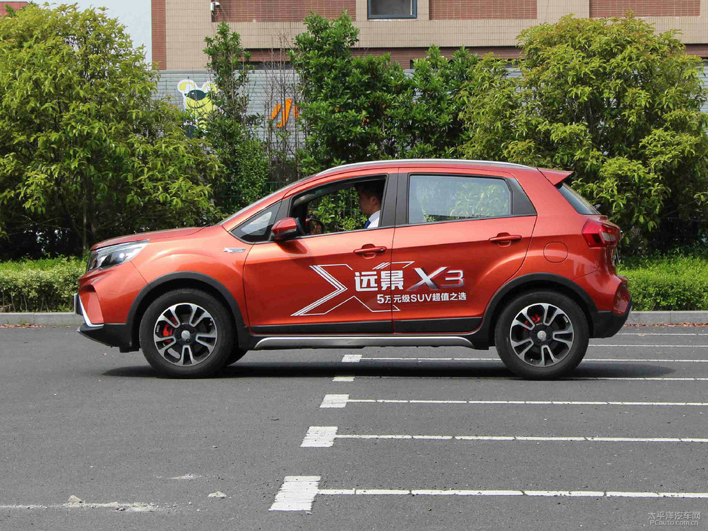 琥珀橙遠景X3整車外觀外觀圖片