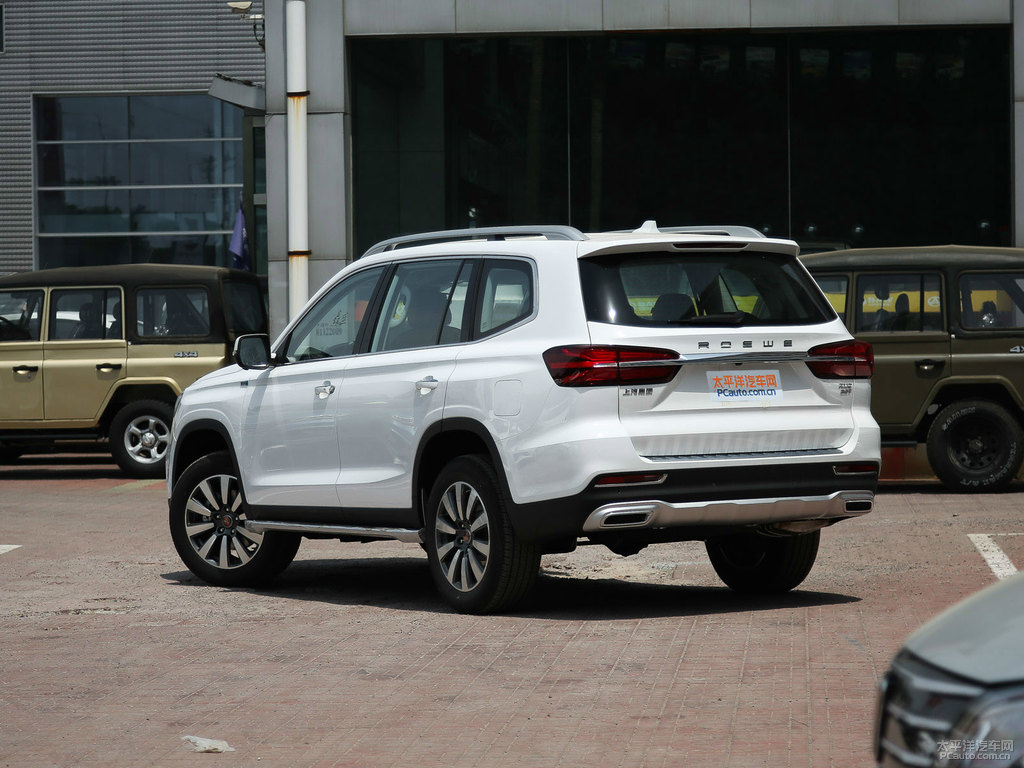 珍珠白榮威RX8整車外觀外觀圖片