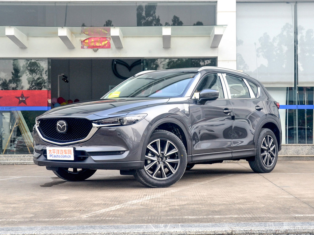 鉑鋼灰馬自達(dá)CX-5整車外觀外觀圖片