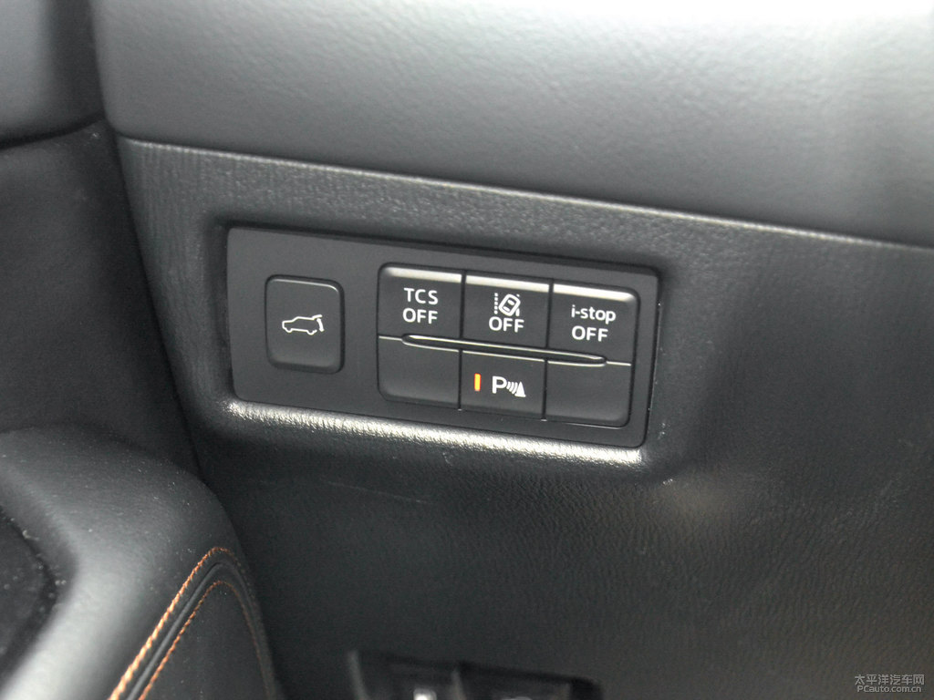 鉑鋼灰馬自達(dá)CX-5中控內(nèi)飾圖片