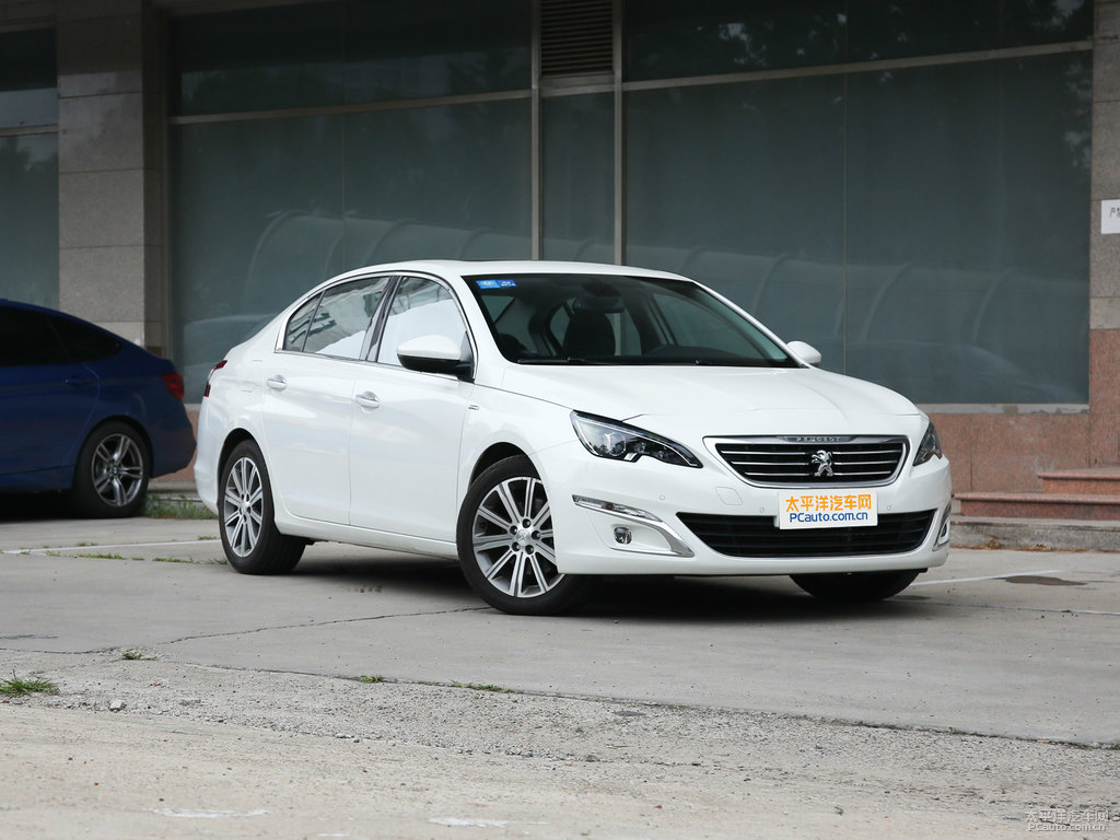 珠光白標(biāo)致408整車(chē)外觀外觀圖片