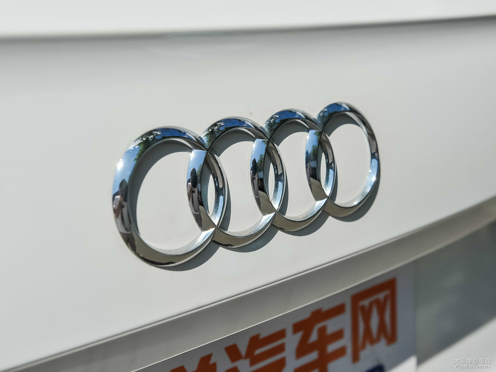 朱鷺白奧迪Q5L車尾外觀圖片