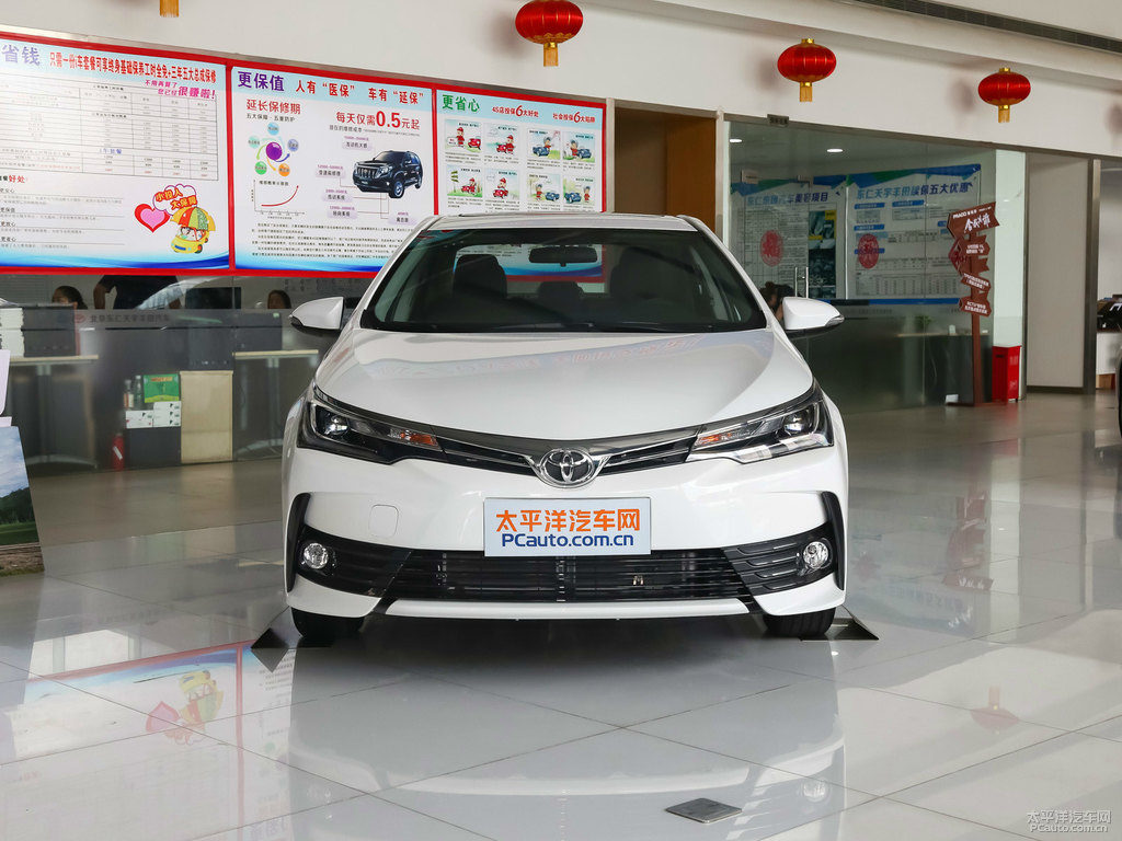 超級白色卡羅拉整車外觀外觀圖片