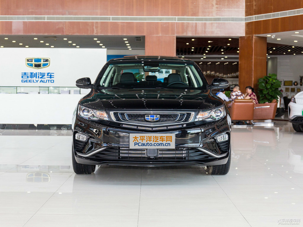 墨玉黑帝豪GL整車外觀外觀圖片