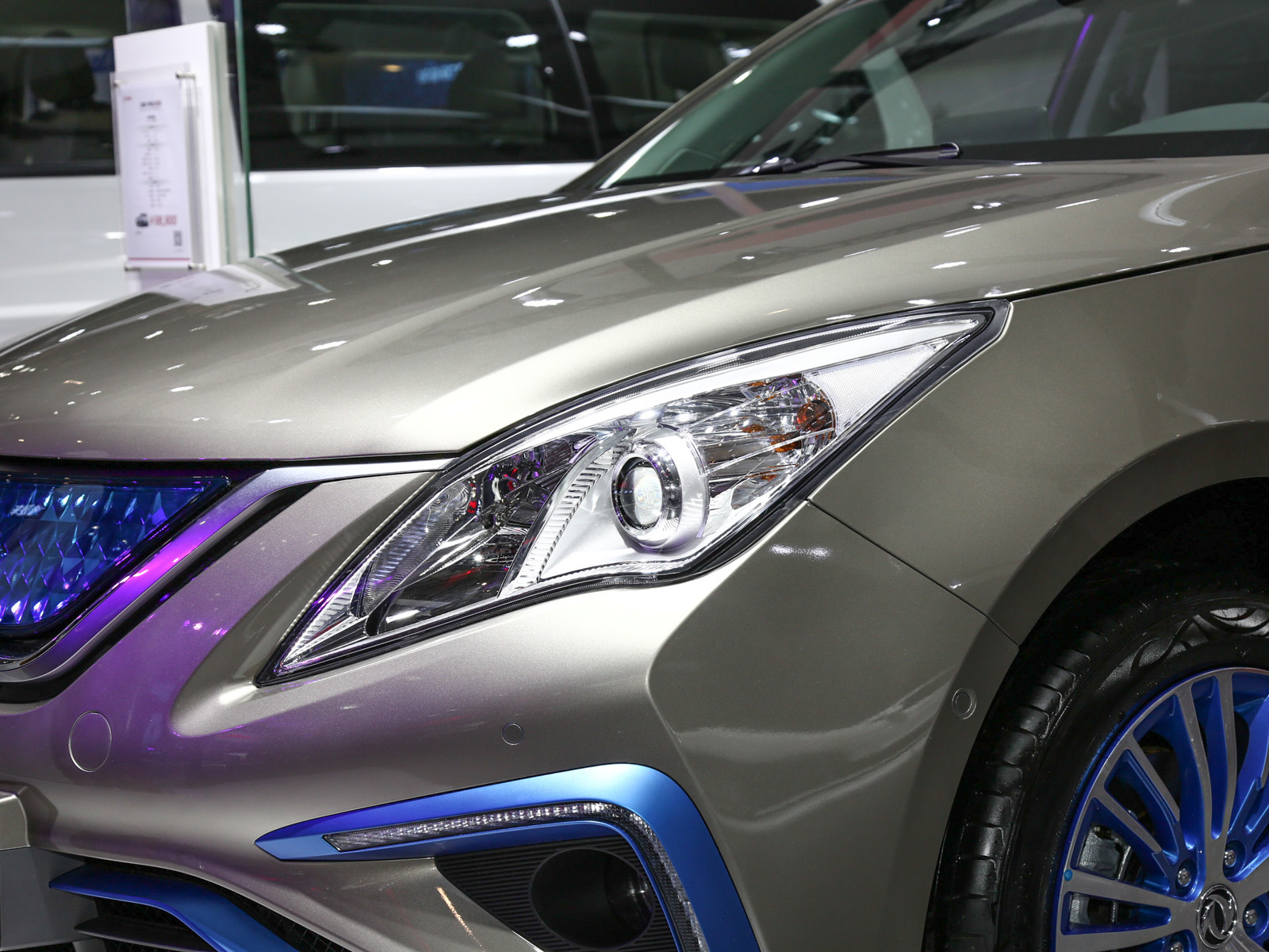 風(fēng)行S50EV車展高清大圖