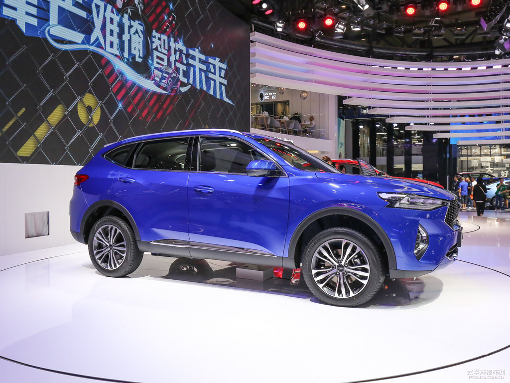 深海藍(lán)哈弗F7整車(chē)外觀(guān)外觀(guān)圖片