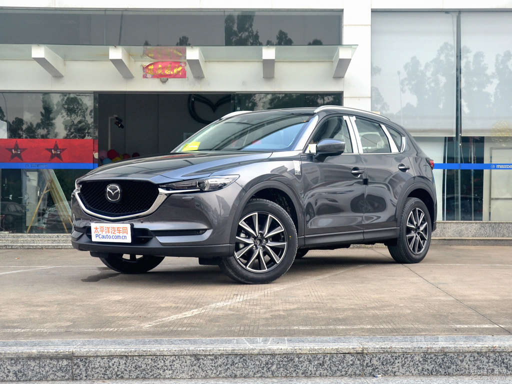 鉑鋼灰馬自達CX-5整車外觀外觀圖片