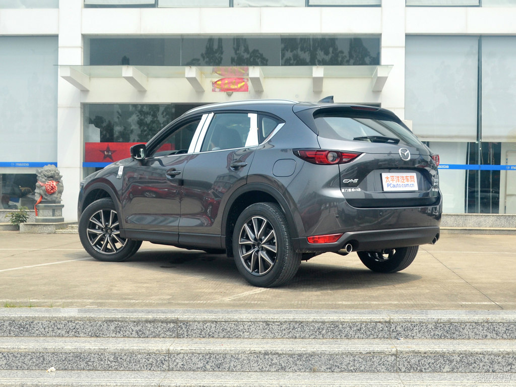 鉑鋼灰馬自達CX-5整車外觀外觀圖片