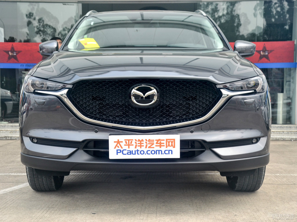 鉑鋼灰馬自達(dá)CX-5車頭外觀圖片