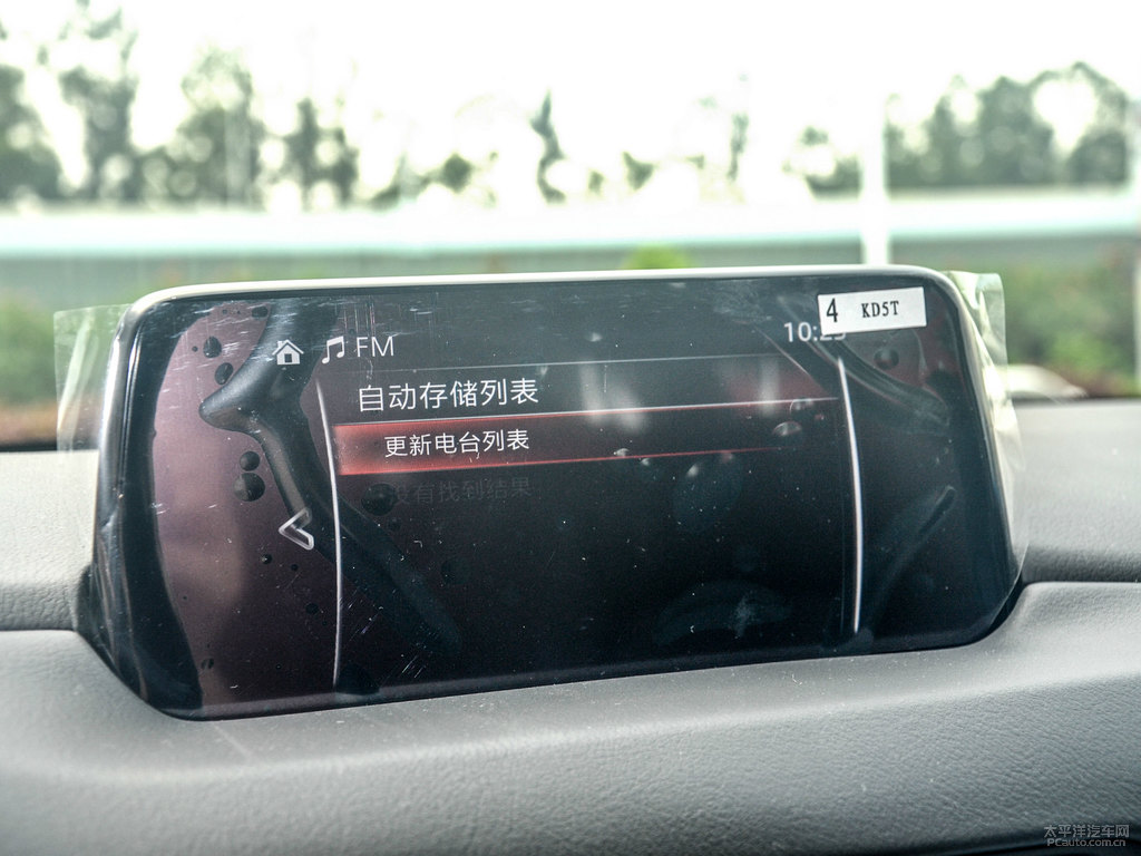 鉑鋼灰馬自達(dá)CX-5中控內(nèi)飾圖片