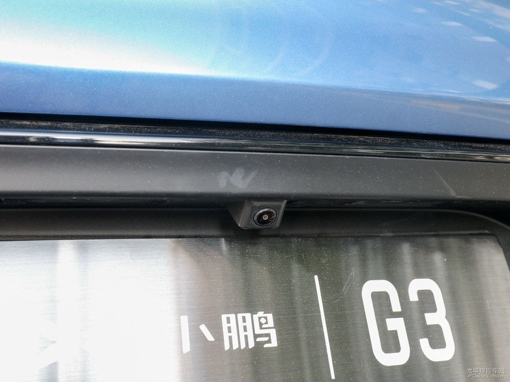 藍(lán)色小鵬G3車尾外觀圖片