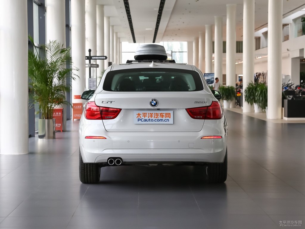 礦石白寶馬3系GT整車外觀外觀圖片
