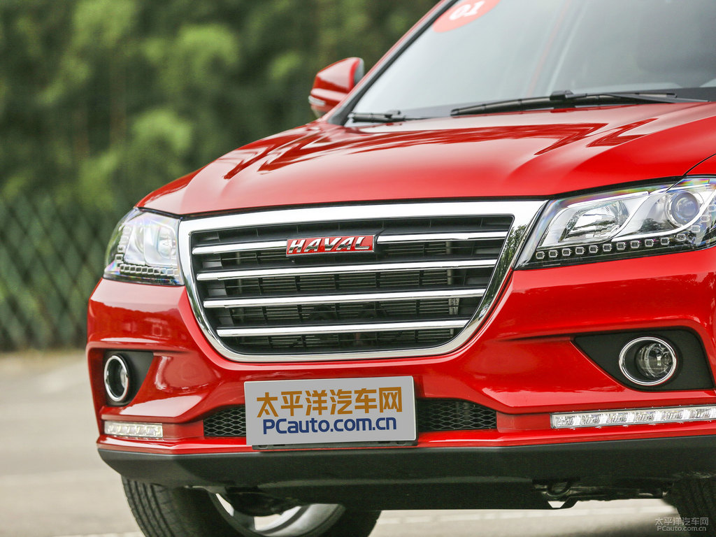 馬爾斯紅哈弗H2車頭外觀圖片