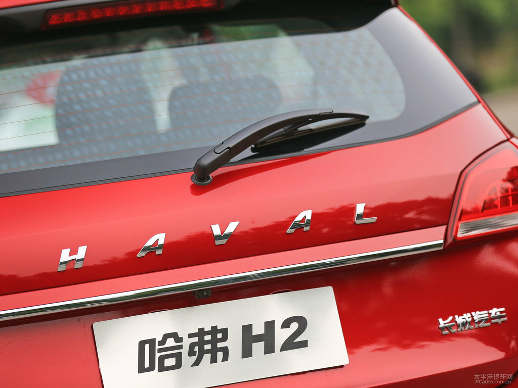 馬爾斯紅哈弗H2車尾外觀圖片