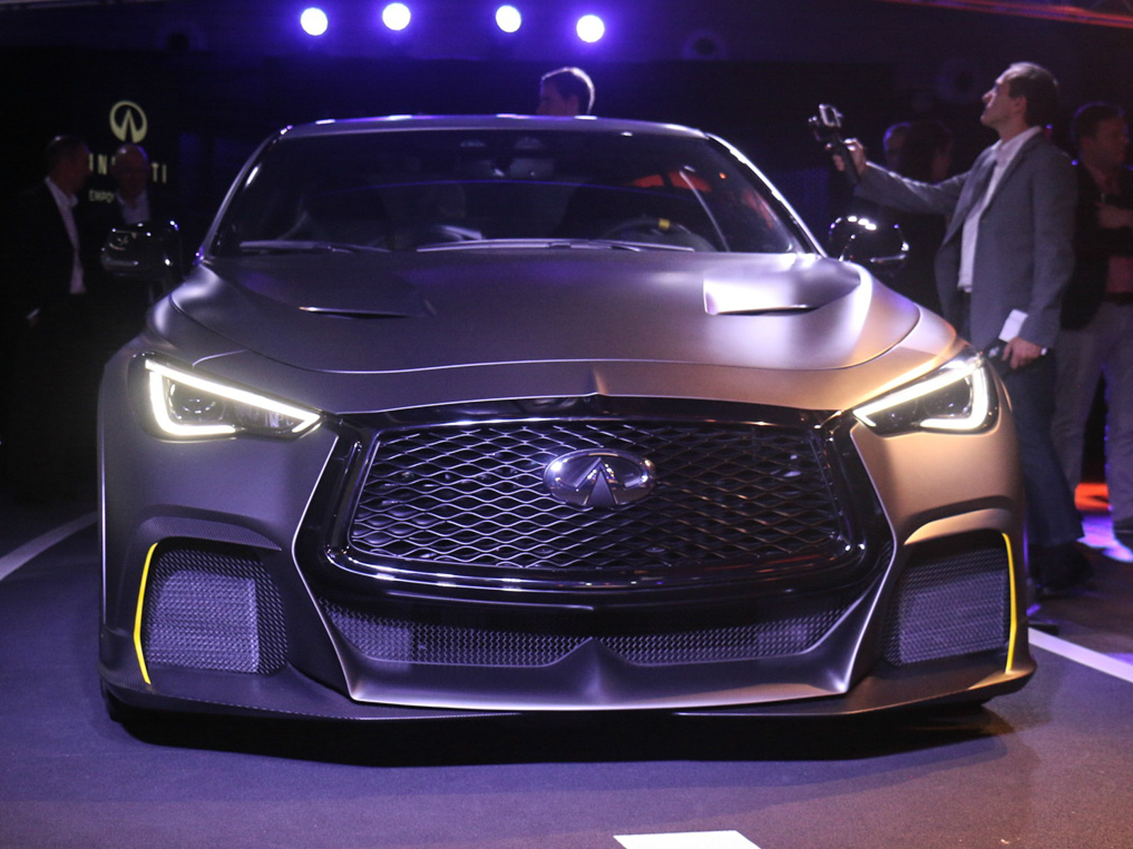英菲尼迪Q60S車展高清大圖