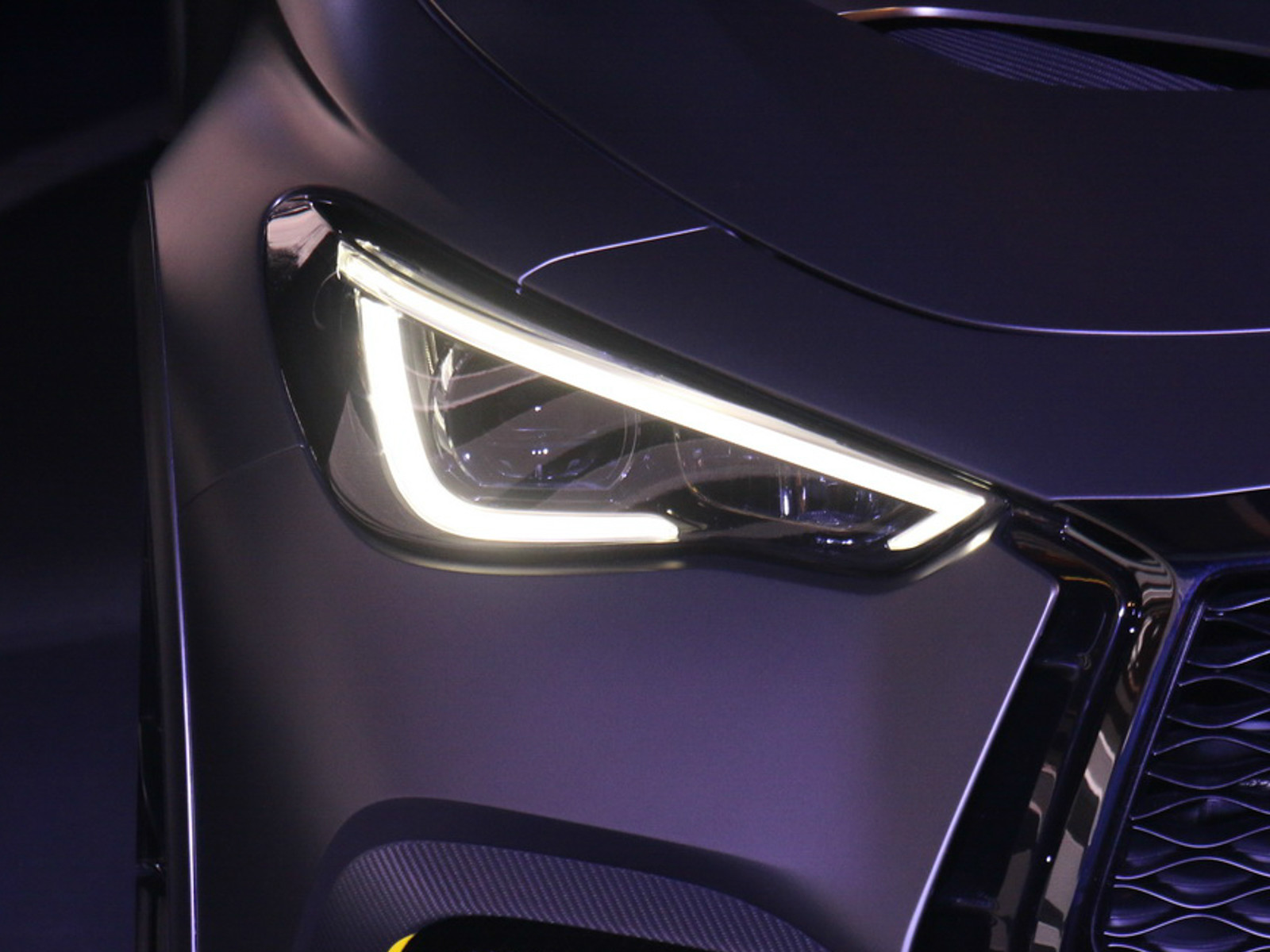 英菲尼迪Q60S車展高清大圖