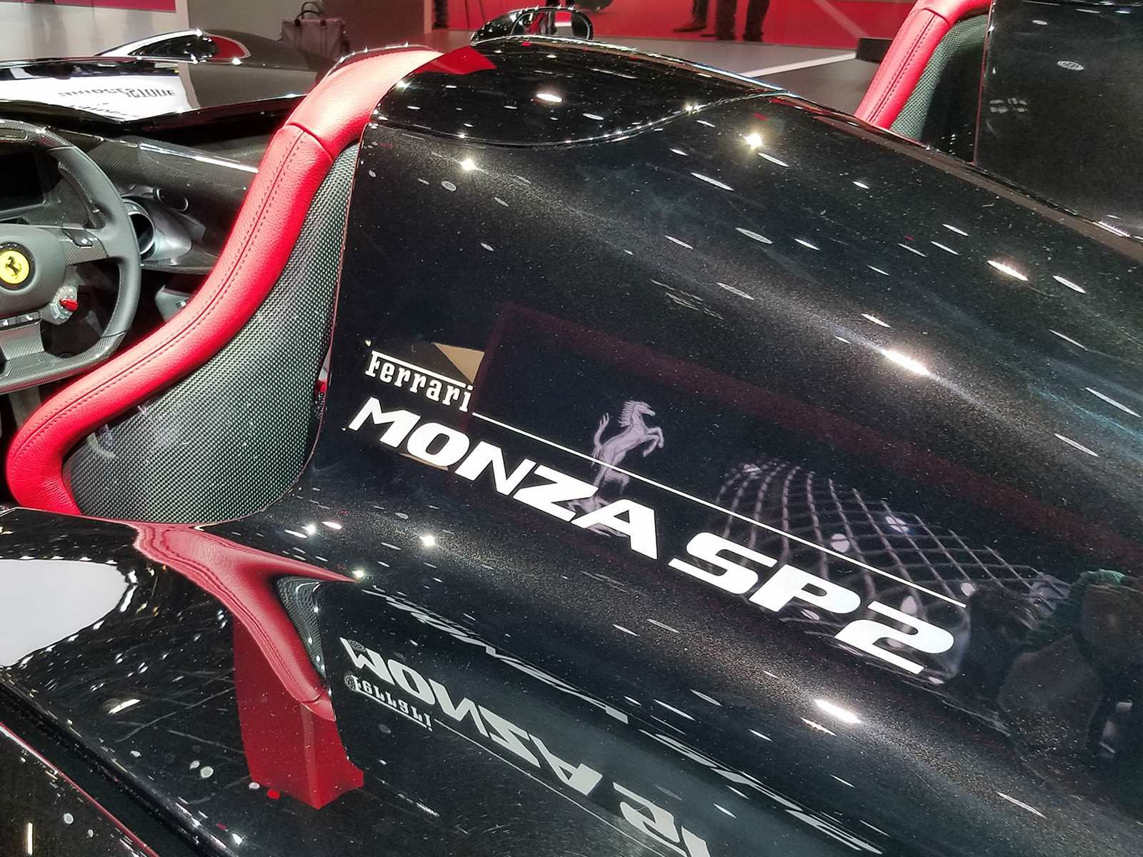 法拉利Monza SP2車展高清大圖