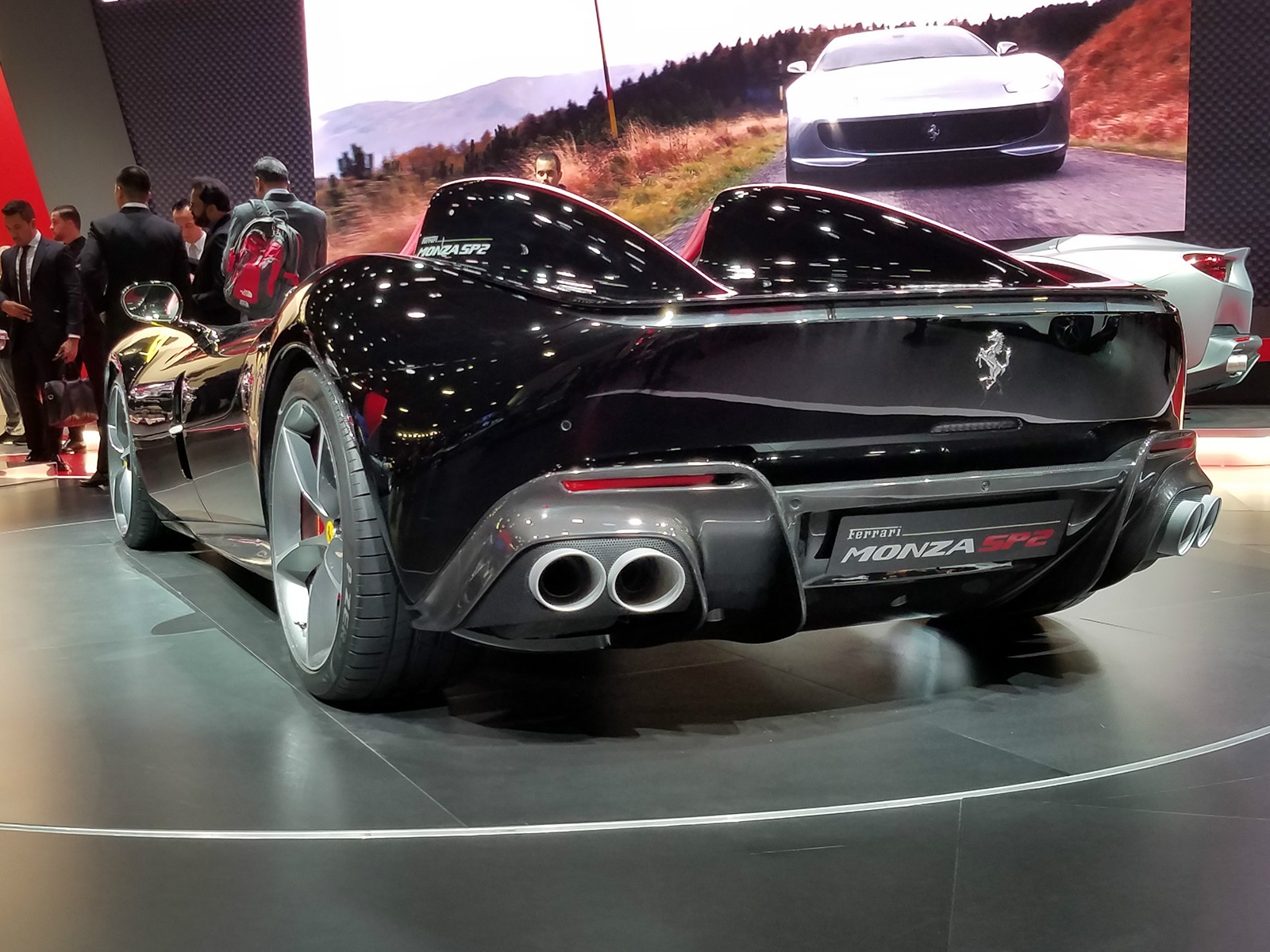 法拉利Monza SP2車展高清大圖