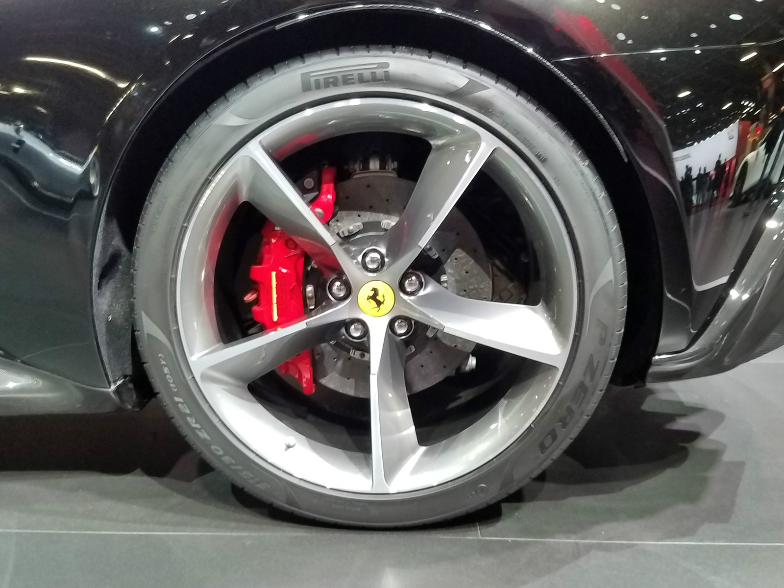 法拉利Monza SP2車展高清大圖
